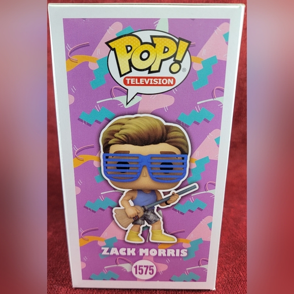 Zack Morris funko # 1575 (nib) With pop protector - Picture 6 of 7